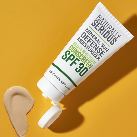 🖤 NATURALLY SERIOUS MINERAL SUN DEFENSE MOISTURIZER SPF 30 SUNSCREEN DEFENSE - Picture 4 of 6